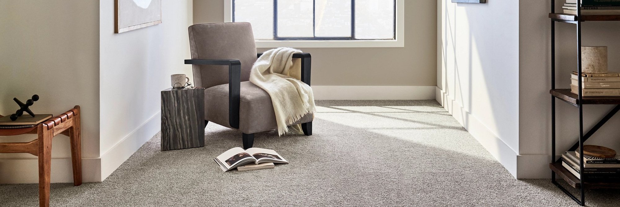 Living room carpet - Dream Home Interiors in Colorado Springs, CO