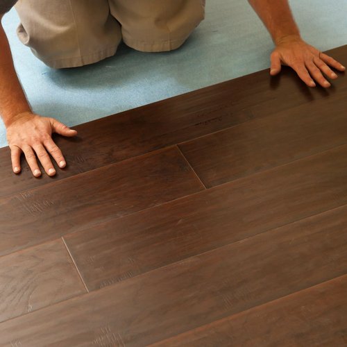 Installation team working on your flooring - Dream Home Interiors in Colorado Springs, CO